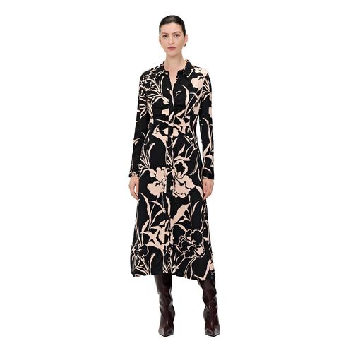Veronika Maine Sand Lillies Shirt Dress